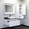 Comforty Тумба с раковиной Марсель 90 T-Y9378 подвесная белая матовая
