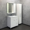 Comforty Зеркальный шкаф Модена 75 R белый матовый