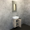 Comforty Мебель для ванной Асти 40 дуб дымчатый