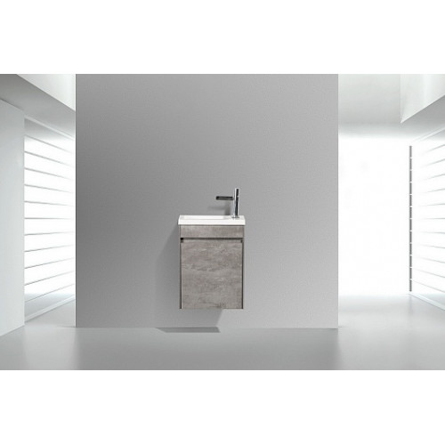 BelBagno Мебель для ванной Pietra mini 46 L Stucco Cemento, TCH