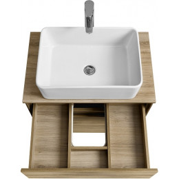 Акватон Мебель для ванной Либерти 60 Mila 50 дуб эльвезия