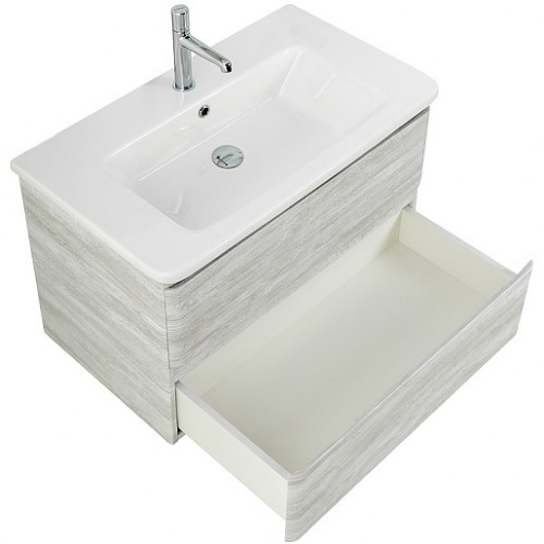 BelBagno Тумба с раковиной Albano-Cer 80 подвесная Rovere Vintage Bianco