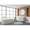 BelBagno Тумба с раковиной Albano-Cer 80 подвесная Rovere Vintage Bianco