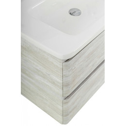 BelBagno Тумба с раковиной Albano-Cer 80 подвесная Rovere Vintage Bianco