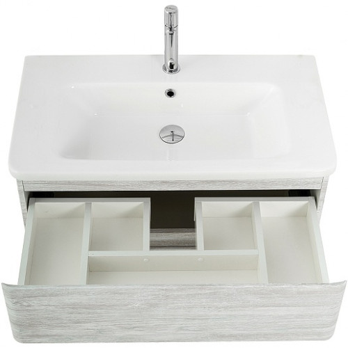 BelBagno Тумба с раковиной Albano-Cer 80 подвесная Rovere Vintage Bianco