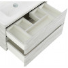 BelBagno Тумба с раковиной Albano-Cer 80 подвесная Rovere Vintage Bianco