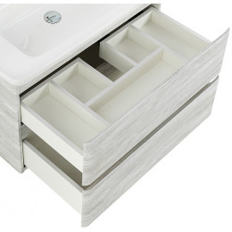 BelBagno Тумба с раковиной Albano-Cer 80 подвесная Rovere Vintage Bianco