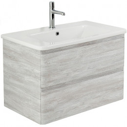 BelBagno Тумба с раковиной Albano-Cer 80 подвесная Rovere Vintage Bianco