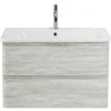 BelBagno Тумба с раковиной Albano-Cer 80 подвесная Rovere Vintage Bianco