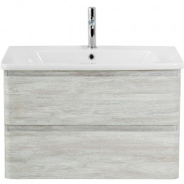 BelBagno Тумба с раковиной Albano-Cer 80 подвесная Rovere Vintage Bianco