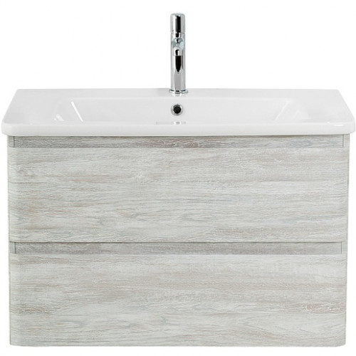 BelBagno Тумба с раковиной Albano-Cer 80 подвесная Rovere Vintage Bianco