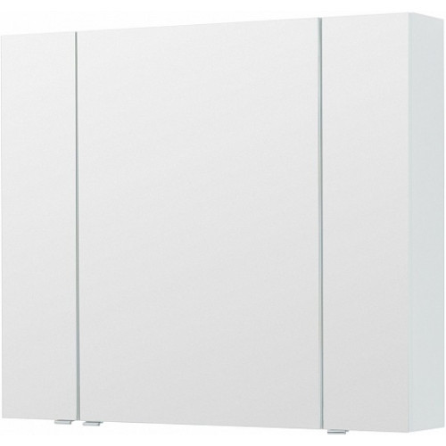 Aquanet Зеркальный шкаф Алвита New 100 белый матовый