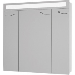 Dreja Зеркальный шкаф Uni 80