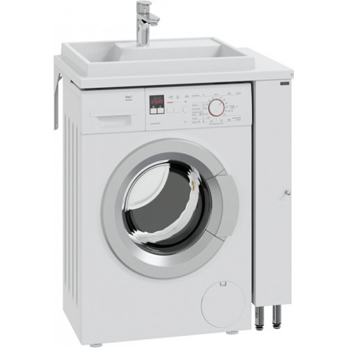 СанТа Тумба под раковину над стиральной машиной Луна 13 белая