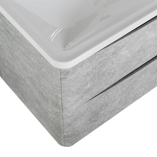 BelBagno Тумба с раковиной Acqua 90 подвесная Cemento Verona Grigio
