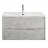 BelBagno Тумба с раковиной Acqua 90 подвесная Cemento Verona Grigio