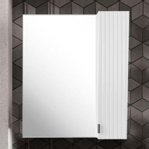 ASB-Mebel Зеркальный шкаф Дора 60 R белый