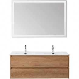 BelBagno Мебель для ванной Kraft 120 Rovere Nebrasca Nature двойная раковина