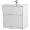 BelBagno Тумба с раковиной Kraft 80 напольная Bianco Opaco