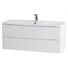 BelBagno Тумба с раковиной Acqua 120 подвесная Bianco Lucido