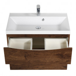 BelBagno Тумба с раковиной Marino-H60 90 подвесная Rovere Moro