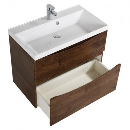 BelBagno Тумба с раковиной Marino-H60 90 подвесная Rovere Moro