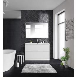BelBagno Тумба с раковиной Albano 120 напольная Bianco Lucido