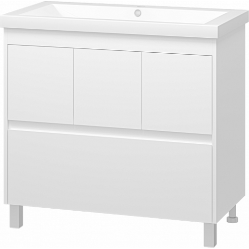 Misty Тумба для умывальника Алиса 90, 1 ящик, напольная