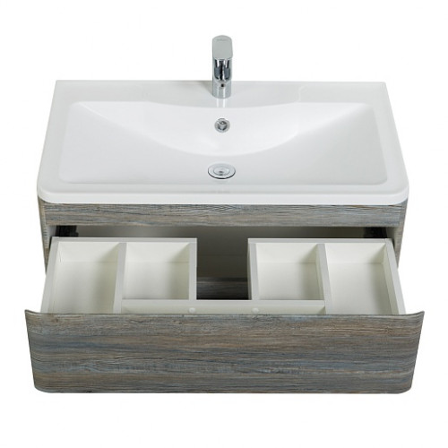 BelBagno Тумба с раковиной Albano 100 подвесная Pino Scania