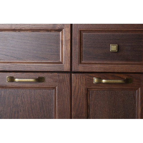 ASB-Woodline Тумба с раковиной Гранда 105 антикварный орех