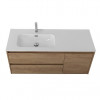 BelBagno Тумба с раковиной Kraft 120 L подвесная Rovere Nebrasca Nature