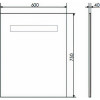 Comforty Зеркало Виола 60