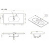 BelBagno Мебель для ванной Kraft 100 напольная Bianco Opaco с раковиной LOV-1000-LVB