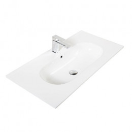 BelBagno Мебель для ванной Kraft 100 напольная Bianco Opaco с раковиной LOV-1000-LVB