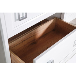 ASB-Woodline Мебель для ванной Рома 80Н белая