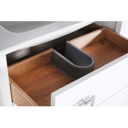 ASB-Woodline Мебель для ванной Рома 80Н белая