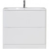 BelBagno Мебель для ванной Acqua 100 напольная Bianco Lucido