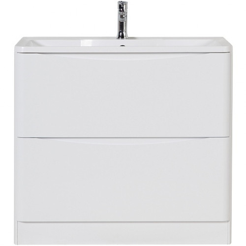 BelBagno Мебель для ванной Acqua 100 напольная Bianco Lucido