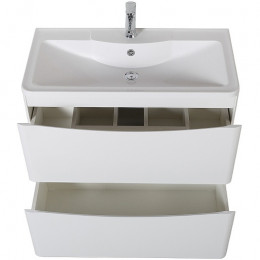 BelBagno Мебель для ванной Acqua 100 напольная Bianco Lucido