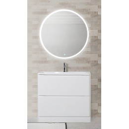 BelBagno Мебель для ванной Acqua 100 напольная Bianco Lucido