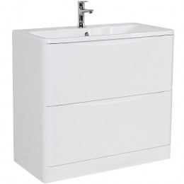 BelBagno Мебель для ванной Acqua 100 напольная Bianco Lucido