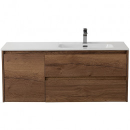 BelBagno Тумба с раковиной Kraft 100 R подвесная Rovere Tabacco