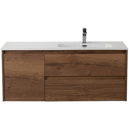 BelBagno Тумба с раковиной Kraft 100 R подвесная Rovere Tabacco