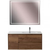 BelBagno Тумба с раковиной Kraft 100 R подвесная Rovere Tabacco