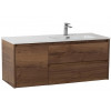 BelBagno Тумба с раковиной Kraft 100 R подвесная Rovere Tabacco