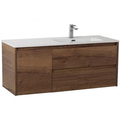 BelBagno Тумба с раковиной Kraft 100 R подвесная Rovere Tabacco