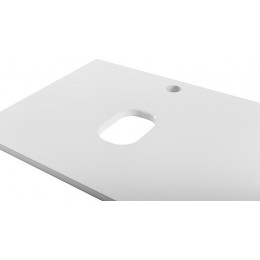 BelBagno Консоль с раковиной Etna-Kraft 140 чёрная матовая столешница EK-140-2-BL