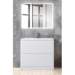 BelBagno Мебель для ванной Albano 90 напольная Bianco Lucido