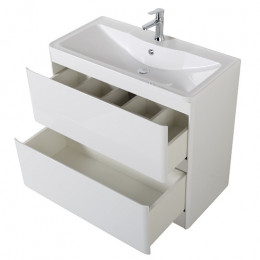 BelBagno Мебель для ванной Albano 90 напольная Bianco Lucido