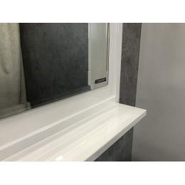 Comforty Зеркало Феррара 100 белое